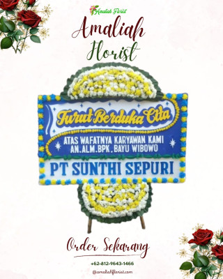 Papan Bunga Duka di Balandai