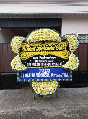 Papan Bunga Duka di Balandai